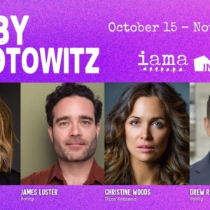 Cast Set For BOBBY ROBOTOWITZ at IAMA Theatre Company Photo