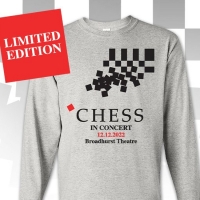 Shop Exclusive Pre-Sale CHESS IN CONCERT Merch in BroadwayWorld's Theatre Shop Video