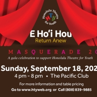 Honolulu Theatre for Youth to Present LE MASQUERADE 2022: E HOʻI HOU Fundraiser on Monday Photo
