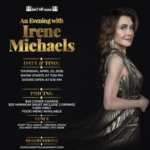 Irene Michaels To Perform Cabaret Concert At Dont Tell Mama Photo