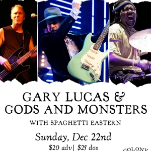 Gary Lucas Reunites Power Trio GODS AND MONSTERS in Woodstock Photo