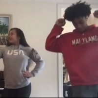 VIDEO: Brother and Sister Perform Virtual Dance Routine Photo