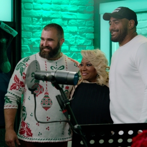 NFL Eagles' Jordan Mailata & Patti LaBelle Duet Together on 'This Christmas' Out This Photo