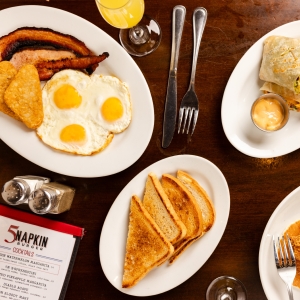 5 NAPKIN BURGER in Hells Kitchen Debuts Breakfast Menu Photo