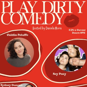 PLAY DIRTY COMEDY A Speakeasy Themed Comedy Show Comes To Caveat Photo