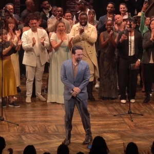 Video: HAMILTON Celebrates 10 Years on Broadway With Mega-Mix Curtain Call Photo