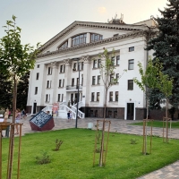 Donetsk Regional Drama Theatre Used As Civilian Shelter Destroyed By Russian Bombing Photo