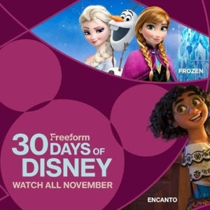 Freeform Unveils 30 Days of Disney Lineup for November Photo