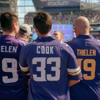 Interview: Adam Thielen of MINNESOTA VIKINGS at US Bank Stadium Interview