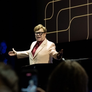 Photos: Elton John Attends New York Film Festival Screening of New Documentary Photo