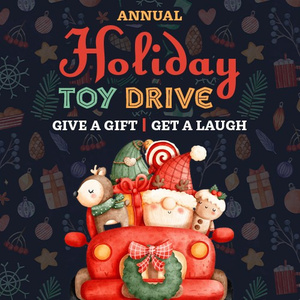 Comedy Works Launches Annual Holiday Toy Drive Photo