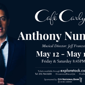 Interview: Hometown Boy Anthony Nunziata Discusses His Café Carlyle Debut On May 12t Photo