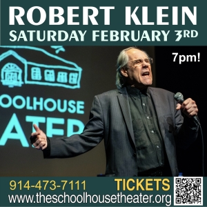 Comedy Legend Robert Klein to Perform at The Schoolhouse Theater Photo
