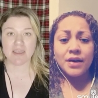 VIDEO: Kelly Clarkson Duets With Fan on 'I Dare You' Through the App Smule Video