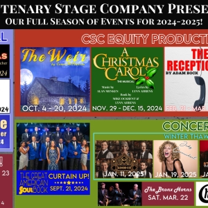 Centenary Stage Company Announces Its 2024-2025 Season Of Theatre, Music And Dance In Video
