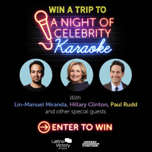 Lin-Manuel Miranda, Paul Rudd and Hillary Clinton to Team Up for Karaoke Fundraiser Photo