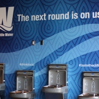 Paristown Hall Promotes Sustainability Through Water Filling Stations Photo