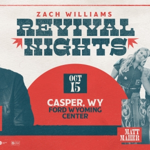 Zach Williams to Embark Revival Nights Tour 2024 With Cain, Matt Maher, and Ben Fulle