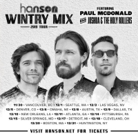 HANSON Announces the 'Wintry Mix' Tour Video