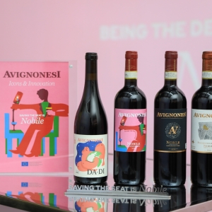 Avignonesi 2014 Vino Nobile di Montepulciano in Collaboration with Artist Amrita Marino Photo