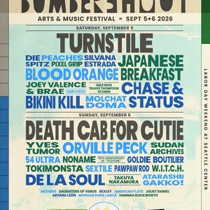 Death Cab For Cutie, Turnstile, And Japanese Breakfast Lead BUMBERSHOOT 2026 Lineup Photo