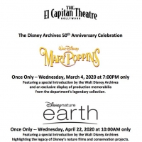 Disney's MARY POPPINS And Disneynature EARTH Announced At El Capitan Theatre Photo