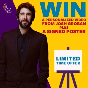 Enter for a Chance to Meet Josh Groban and Win Tickets to His FIND YOUR LIGHT Benefit Photo