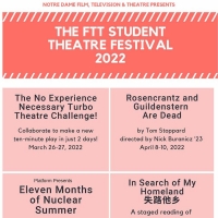 Notre Dame Film, Television, and Theatre to Presents the FTT Student Theatre Festival Photo