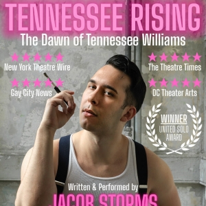 TENNESSEE RISING: THE DAWN OF TENNESSEE WILLIAMS is Coming to The Laurie Beechman…