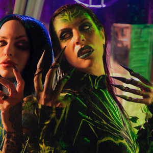 Lyric Noel and Mixi of Stitched Up Heart Release 'Acid Bloom' Single and Video Photo