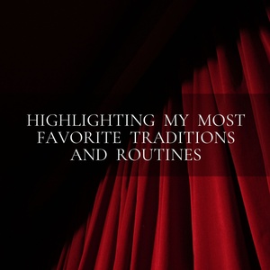 Student Blog: Theatrical Traiditons and Routines! Photo