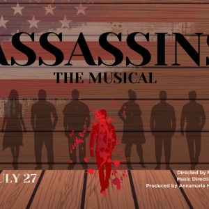Cast Set for ASSASSINS at Town & Country Players Photo
