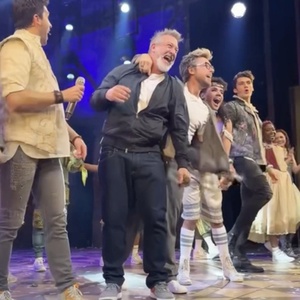 Video: Lance Bass Surprises Joey Fatone on Stage at & JULIET Photo