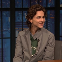 VIDEO: Timothée Chalamet Talks About Meeting Emma Watson on LATE NIGHT WITH SETH MEY Video
