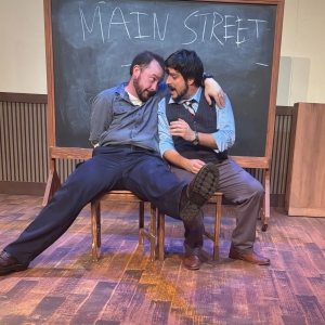 Review: A WELCOMED RETURN TO THE FRAY WITH. POPCORN FALLS at Hat Trick Theatre Produc Photo
