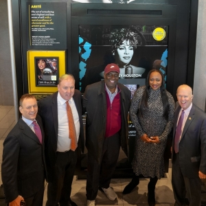 New Jersey Hall Of Fame Unveils Whitney Houston Garden State Parkway Service Area and Photo