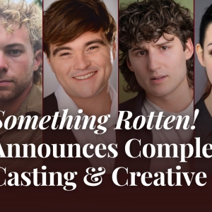 Cast Set for SOMETHING ROTTEN! at Rose Center Theater Photo