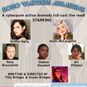 ROBO WAITRESS ASSASSINS Live Reading Set For Joy Who Lived Trans Theater Festival Photo