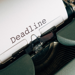 Student Blog: Deadline, the Key to Productivity Photo