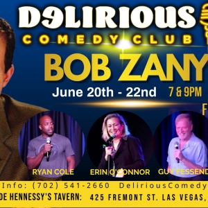 Bob Zany Brings Hilarity to Delirious Comedy Club in Downtown Las Vegas Photo