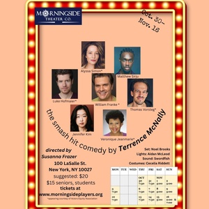 IT'S ONLY A PLAY By Terrence McNally to be Presented at Morningside Theater Co. Photo