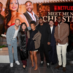 Photos: Christina Milian & More Attend Screening of MEET ME NEXT CHRISTMAS