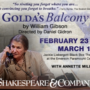 Spotlight: GOLDA'S BALCONY at Jackie Liebergott Black Box, Emerson Paramount Center Video
