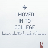Student Blog: I Moved Into College Today: Here is what I wish I knew Photo