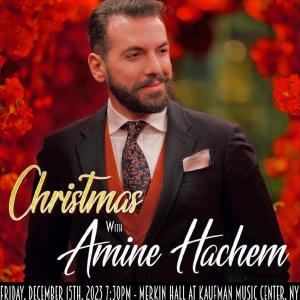 Lebanese-American Tenor Amine Hachem to Return to NYC With a New Holiday Concert in i Photo