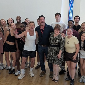 Photo/Video: Original Coach Bolton, Bart Johnson, Surprises HIGH SCHOOL MUSICAL West  Photo