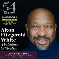 THE LION KINGs Alton Fitzgerald White to Present A VALENTINES CELEBRATION at 54 Below Photo