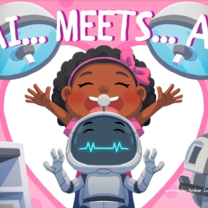 Amber Ivey's New Book AI... MEETS... AI: An Exciting Tale Of Connection And Adventure Photo