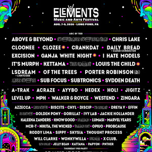 ELEMENTS MUSIC & ARTS FESTIVAL Reveals Phase One Lineup For 2026 Edition