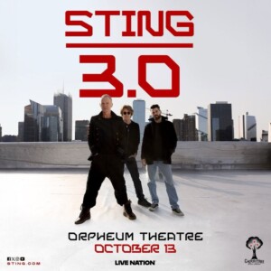 Review: STING 3.0 TOUR at Orpheum Theatre Minneapolis